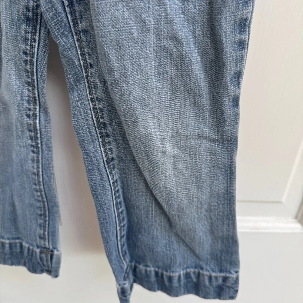 Baby Gap 3T Girls Blue Denim Flare Jeans Pants